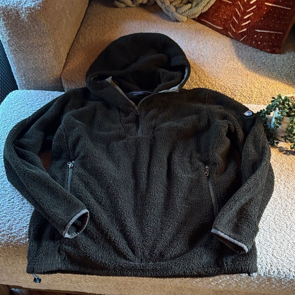 Kuhl Women's Pull over fleece Jacket - Dark Brown